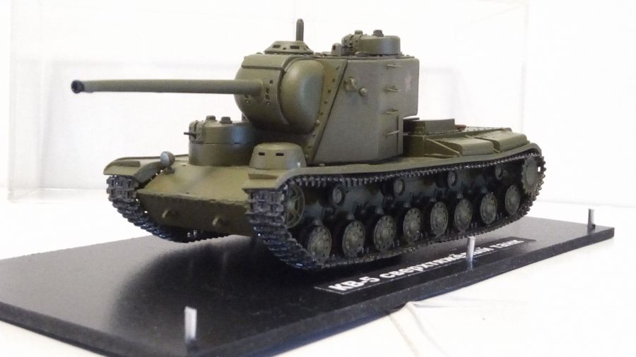 Советский сверхтяжёлый опытный танк КВ-5(1/72)