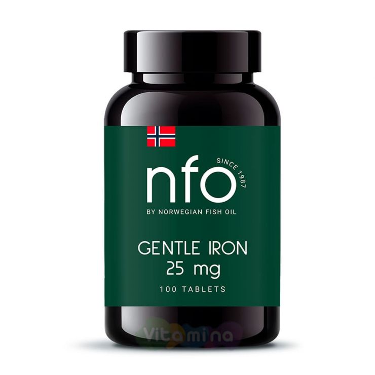 NFO Легкодоступное Железо 25 мг  100 табл.