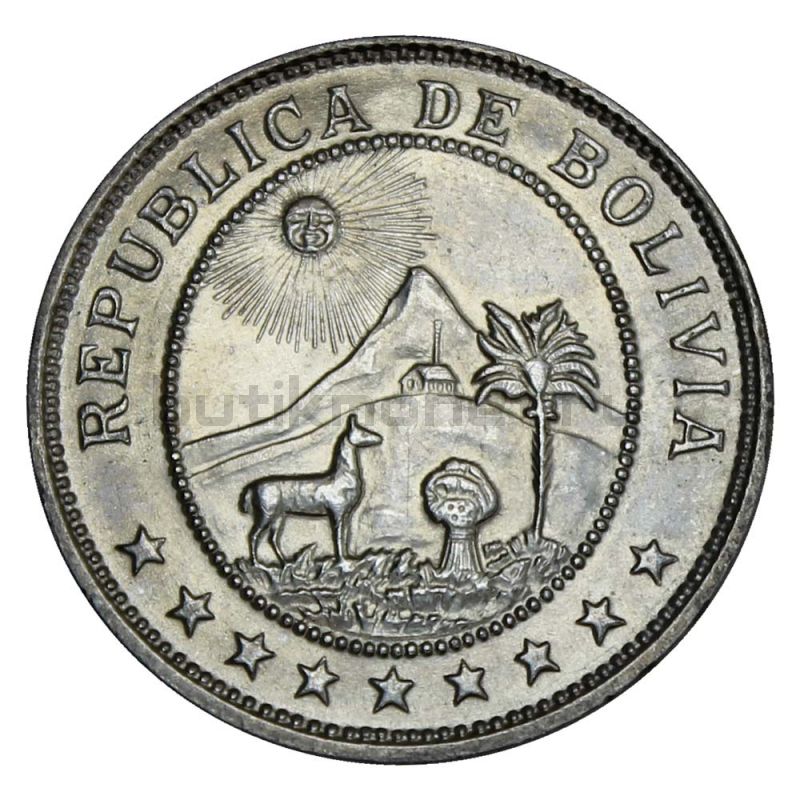 50 сентаво 1939 Боливия