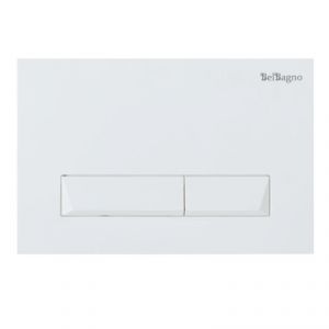 Кнопка смыва BelBagno MARMI, цвет-белый, BB009-MR-BIANCO