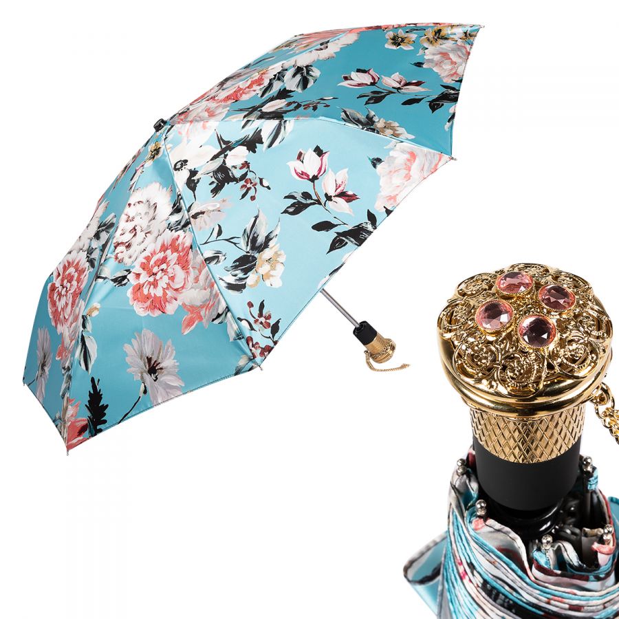 Зонт складной Pasotti Auto Bouquet Lux