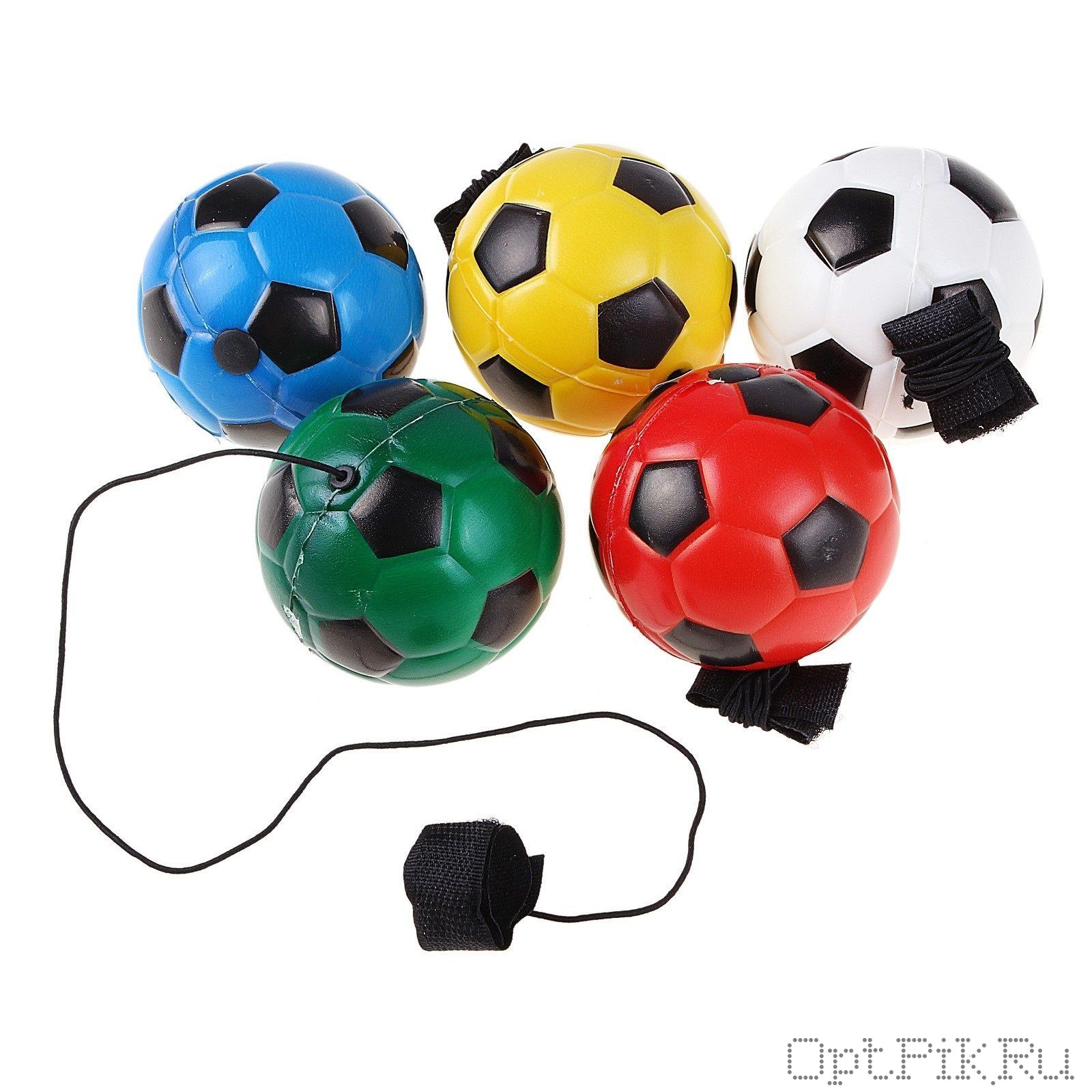 Мяч на резинке "Футбол"