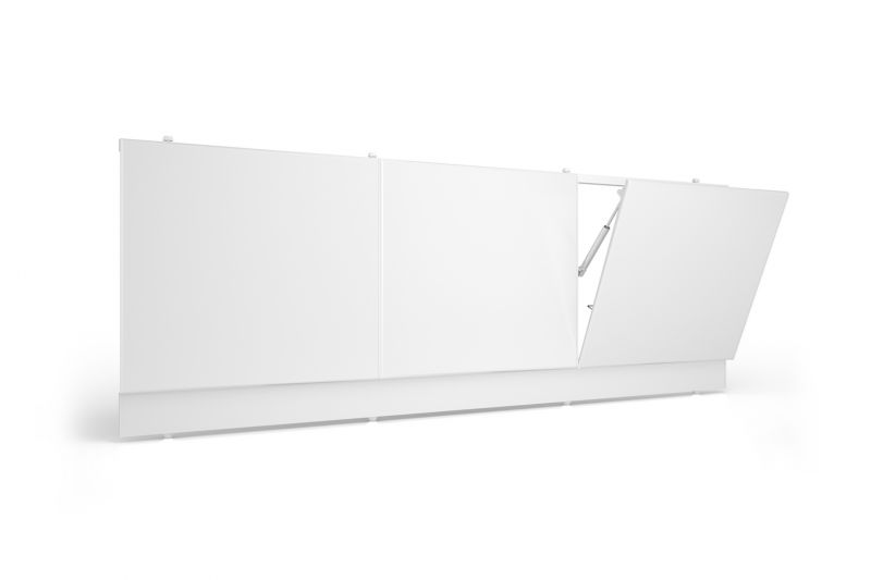Экран для ванны Метакам Купе 1600 белый, откидные дверцы