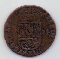 1 лиард 1624 Брабант Испанские Нидерланды