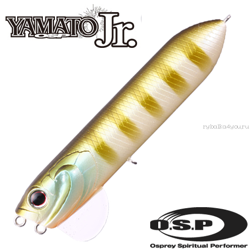 Воблер OSP Yamato Jr 94 мм / 18 гр / Заглубление: 0 - 0,5 м / цвет: P45