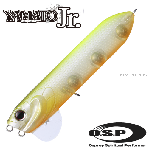Воблер OSP Yamato Jr 94 мм / 18 гр / Заглубление: 0 - 0,5 м / цвет: P64