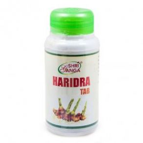 Харидра (HARIDRA tab) Shri Ganga, 120 таб.