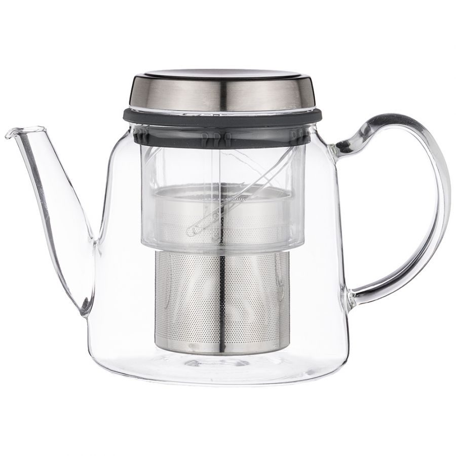 Заварочный чайник с фильтром НЖС, 800 мл, жаропрочное стекло