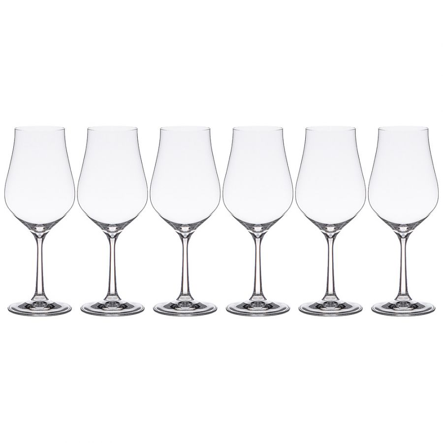 Набор бокалов для вина 450мл из 6 штук "Tulipa" h=23 см.