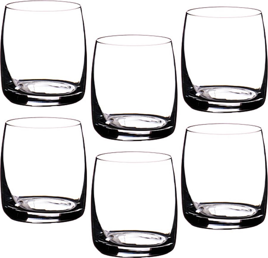 Набор стаканов из 6 шт. "Ideal / Pavo" 290 мл. h=9 см.
