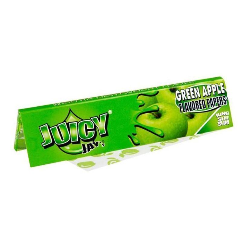 Бумажки "Juicy Jay Green Apple KS"