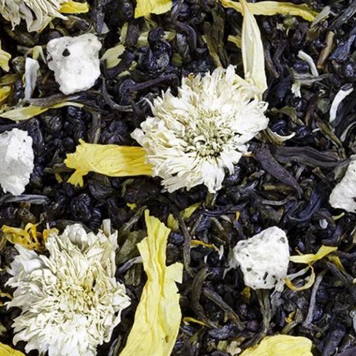 Улыбка Фортуны - зеленый чай с натуральными добавками