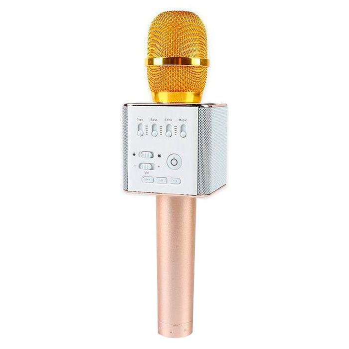 Micgeek Q9 Беспроводной Микрофон, Цвет Золотисто-Розовый