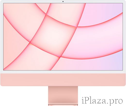 Apple iMac 24" Retina 4,5K, M1 (8C CPU, 7C GPU), 8 ГБ, 256 ГБ SSD, розовый, MJVA3RU/A