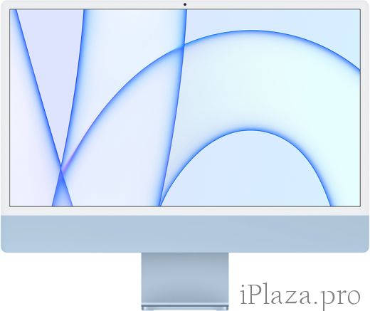 Apple iMac 24" Retina 4,5K, M1 (8C CPU, 8C GPU), 8 ГБ, 256 ГБ SSD, синий, MGPK3RU/A