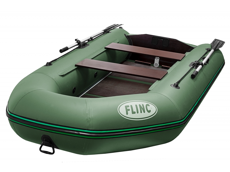 Килевая надувная лодка пвх FLINC FT340K, грузоподъемность 400 кг
