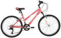Подростковый горный (MTB) велосипед Foxx Salsa 24 Розовый 12"