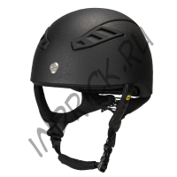 Шлем  для полевой езды EQ3 Lynx Eventing черный матовый