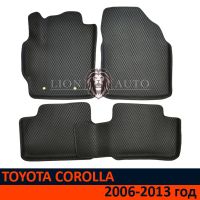 EVA коврики 3D на TOYOTA COROLLA (2006-2013г)