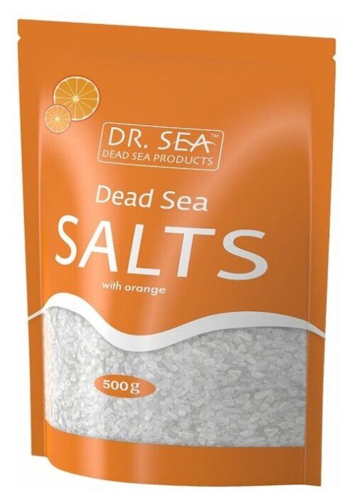 Соль Мертвого моря с экстрактом апельсина Dr.Sea ( Доктор Си) пакет 500г