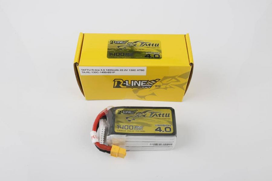 LiPo Аккумулятор Tattu R-line 6S 1400mAh 130C 22.2V