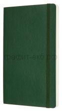Книжка зап.Moleskine Large Soft Classic в точку зеленый QP619K15