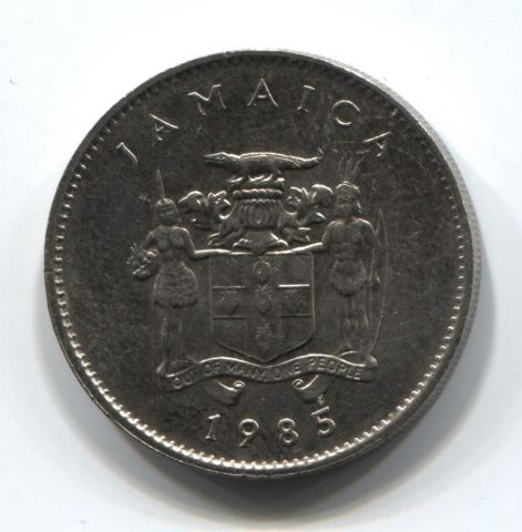 10 центов 1985 Ямайка XF