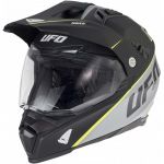 UFO Aries Helmet Matt Black/Grey шлем универсальный, черно-серый