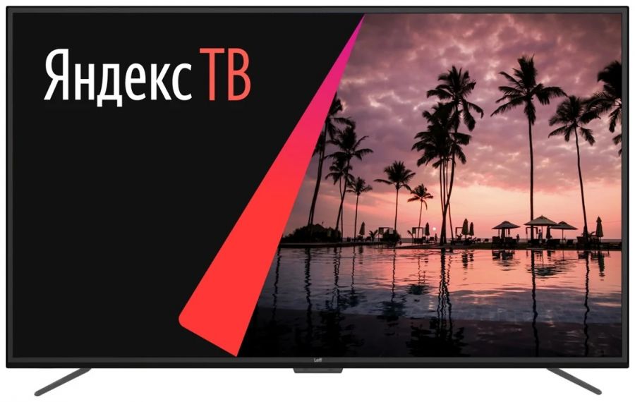 Телевизор Leff 55U620S на платформе Яндекс.ТВ