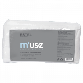 Полотенце одноразовое 35*70 см пластом спанлейс ESTEL M’USE, 50 шт