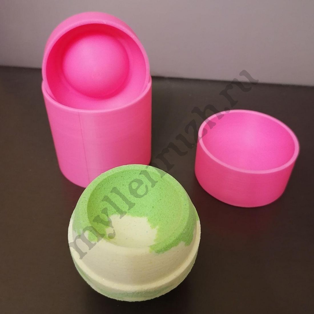 3D форма для бомбочек, Чаша 9 см (предварительный заказ)