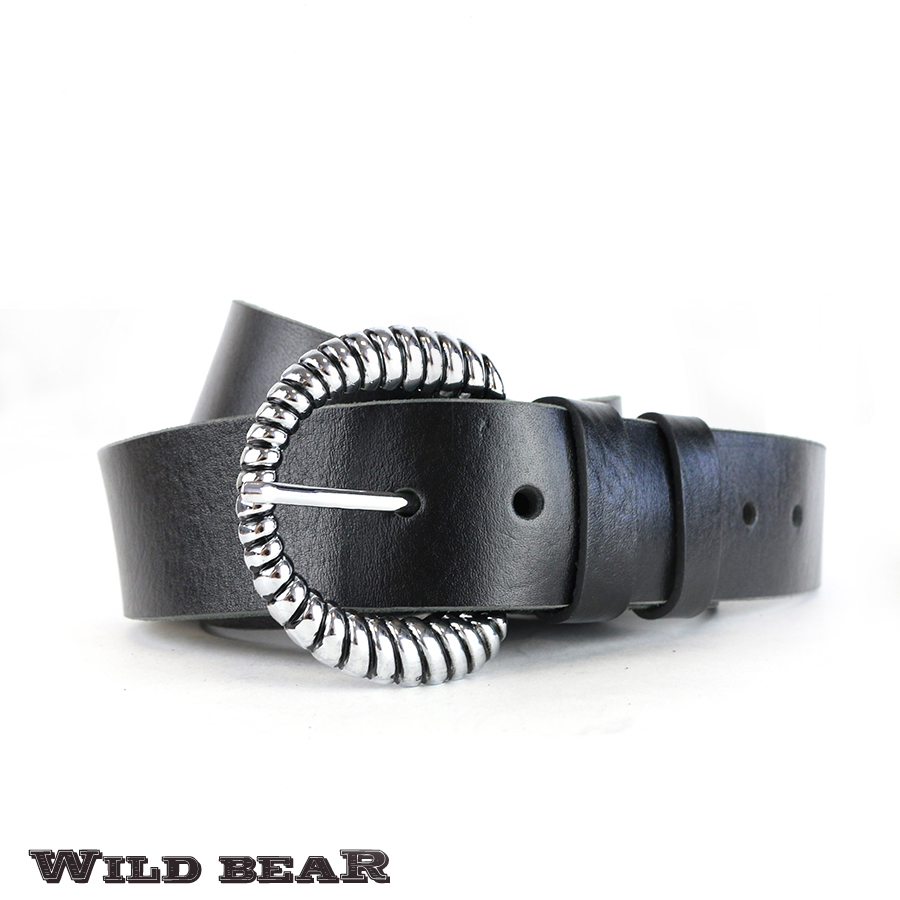 Ремень WILD BEAR RM-027m Black (универсальный)