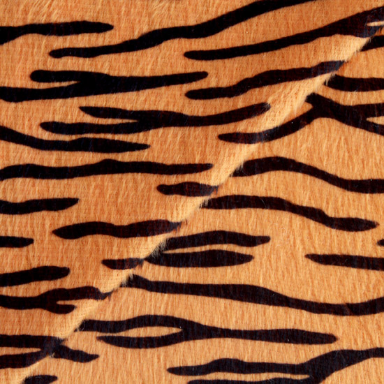 Мелковорсовый мех тигр (плюш) 50*37 см.