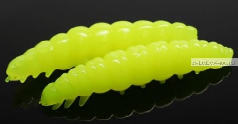 Силиконовая приманка Libra Lures Larva 30 Сыр, уп. 15 шт. Цвет: 006