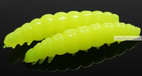 Силиконовая приманка Libra Lures Larva 35 Сыр, уп. 12 шт. Цвет: 006