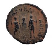 Римская монета Фоллис №8. ОРИГИНАЛ Римская Империя 1-2 век Msh Ali