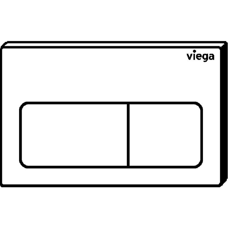 Клавиша смыва Viega Prevista Visign for Life 8601.1 7737 ФОТО