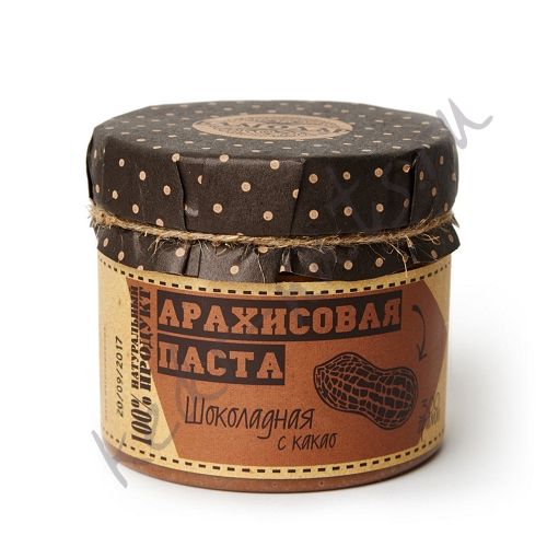 Арахисовая паста "Шоколадная", 325 г