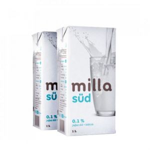 Milla Молоко 1 лт 0.1%