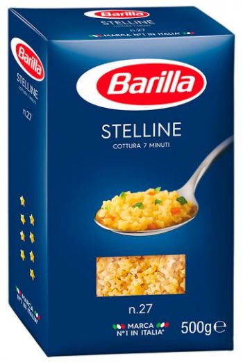 Макаронные изделия Barilla Stelline n.27, 500г