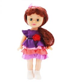 Кукла "Милашка" в красивом платье, 25 см (арт. ДК-5006)