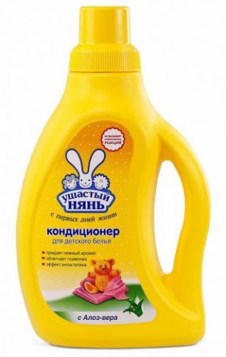 Körpə geyim üçün kondisioner Ушастый нянь 750 ml