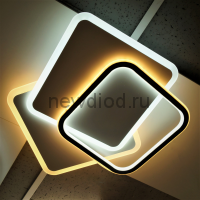 Управляемый светодиодный светильник GEOMETRIA 9254-6 90Вт-23м² 500мм 6/3/4000K пульт Oreol