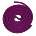 Скакалка одноцветная 3 м Venturelli фиолетовая