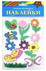Наклейки из ЭВА Цветочки и бабочки,С3476