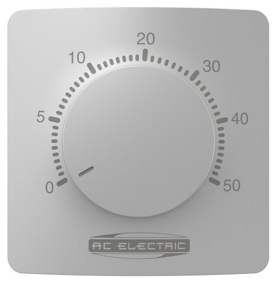 Механический терморегулятор для электрического теплого пола AC ELECTRIC ACTR-16 16 А/3600 Вт