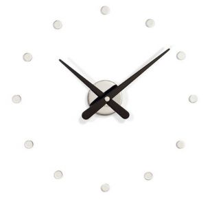 Настенные часы Rodon mini L черный лак
