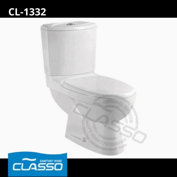 CLASSO | CL-1332 washdown two-piece toilet | Baku, Azerbaijan