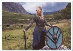 Автограф: Кэтрин Уинник. Викинги / Vikings