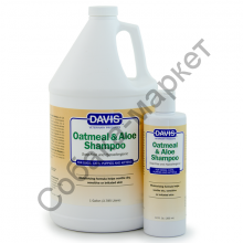 Шампунь мягкий гипоаллергенный Oatmeal & Aloe Shampoo с Овсянкой и Алоэ Davis США